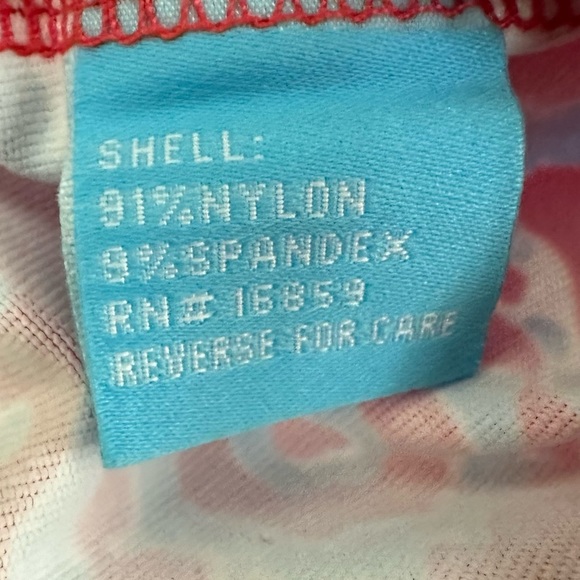 J. McLaughlin Catalina Cloth Blue Red Floral Damask Print Top Small 3/4 Sleeve - Picture 6 of 11